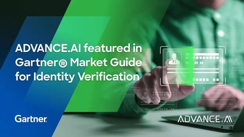 ADVANCE.AI named in the 2023 Gartner Market Guide for Identity Verification Report